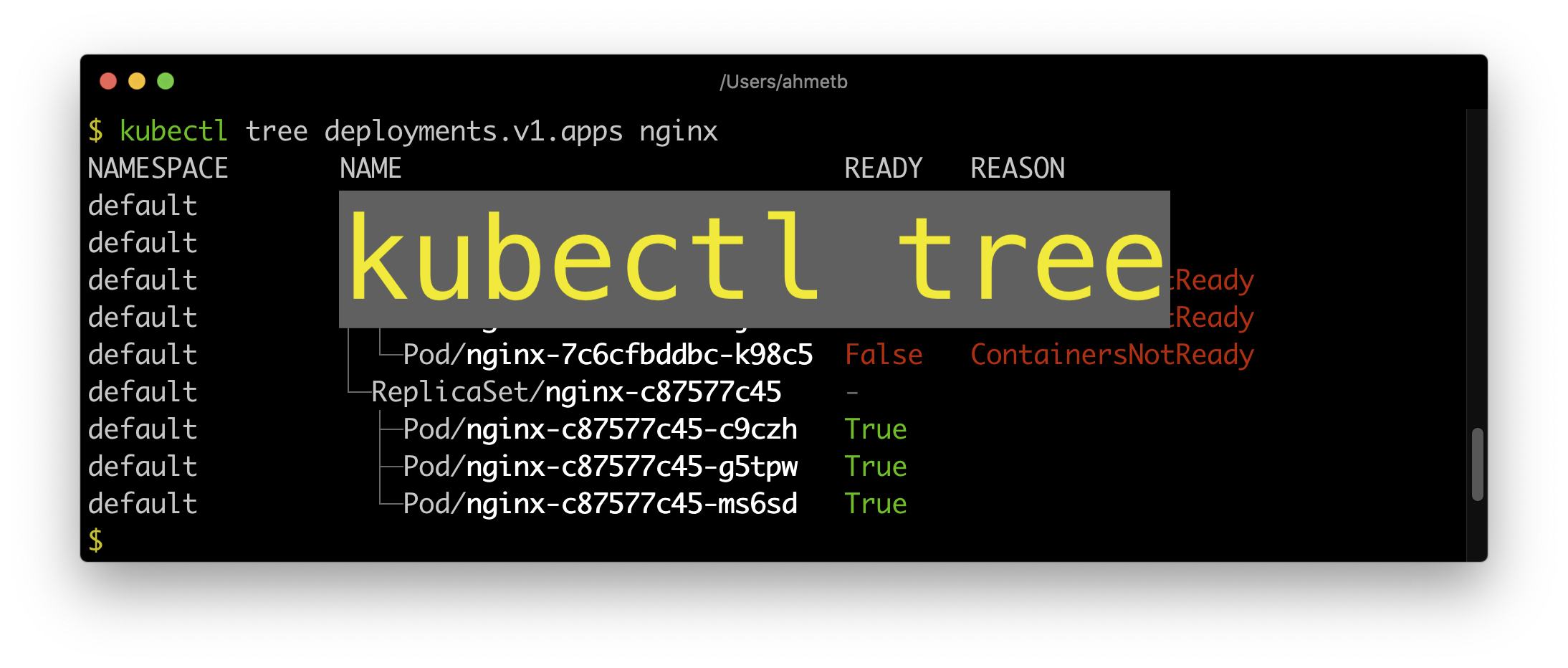 ahmetb/kubectl-tree