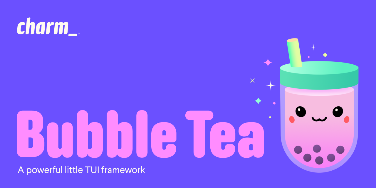 charmbracelet/bubbletea