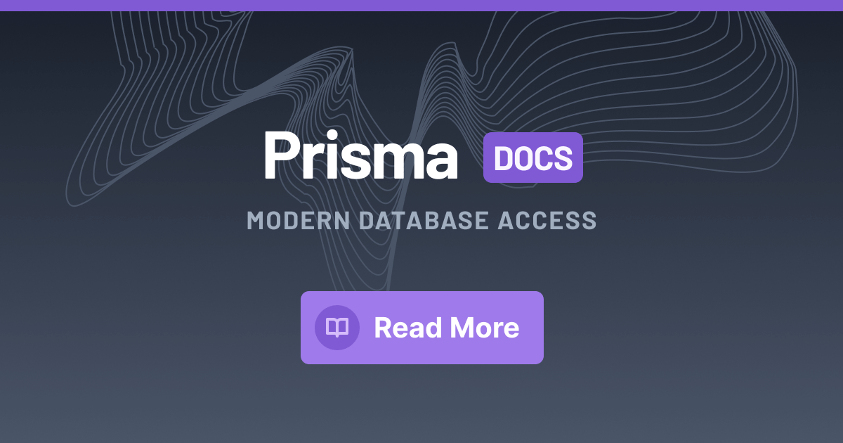 prisma/docs