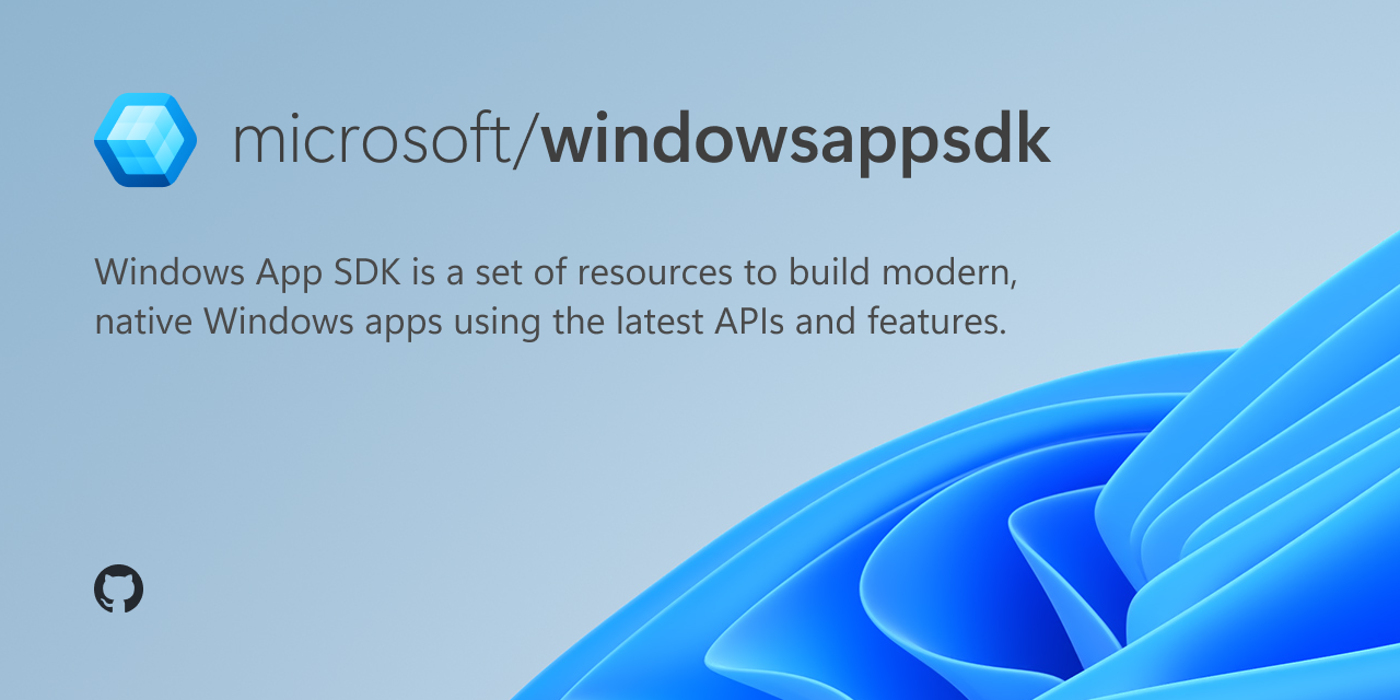 microsoft/WindowsAppSDK