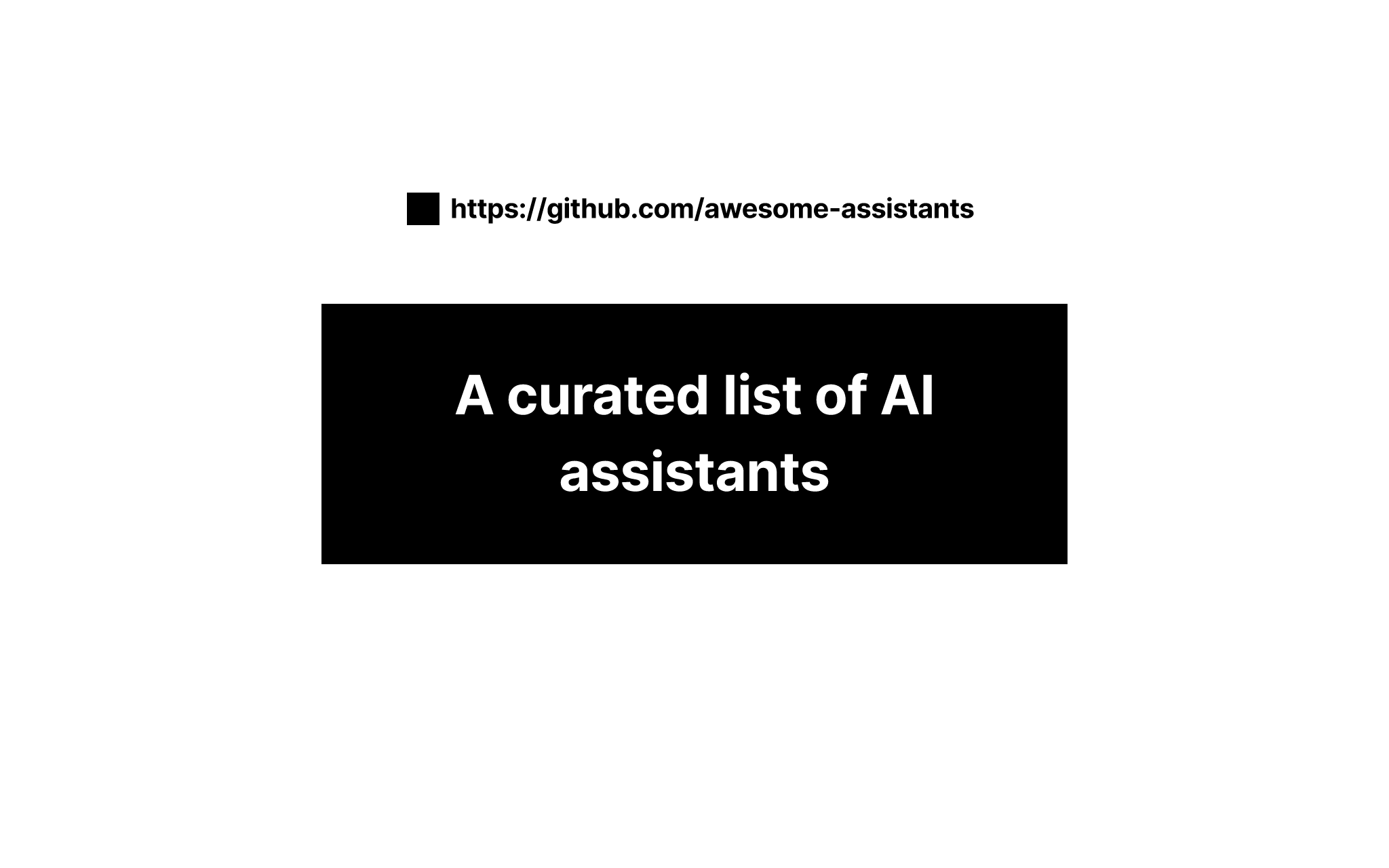 awesome-assistants/awesome-assistants
