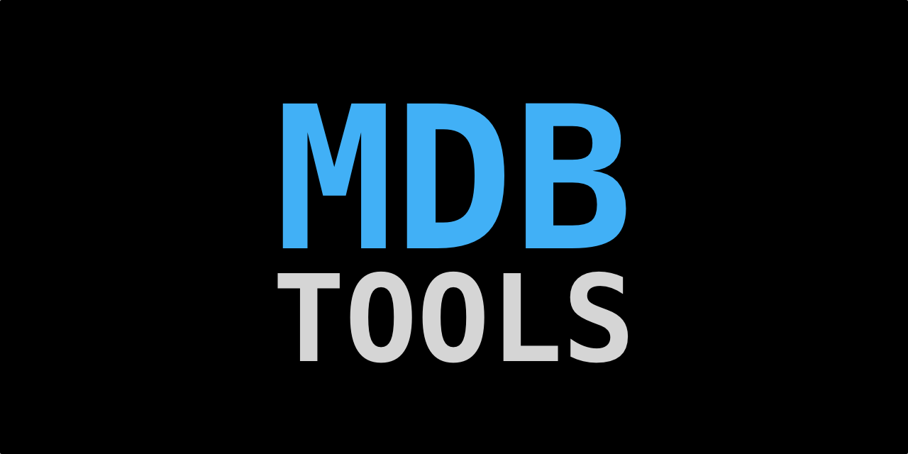 mdbtools/mdbtools