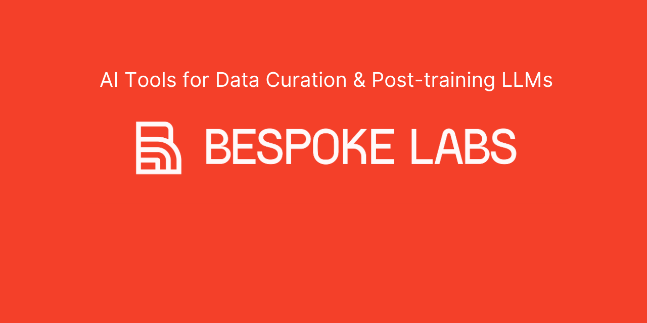 bespokelabsai/curator